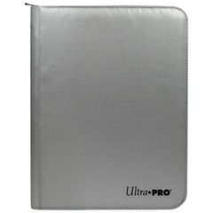 Ultra Pro Zippered Fire-Resistant 9-Pocket Pro-Binder - Silver